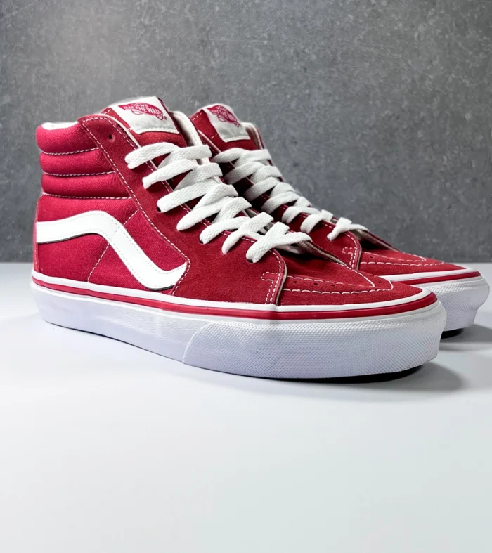 TENIS ZAPATILLAS SK8 HI ROJO
