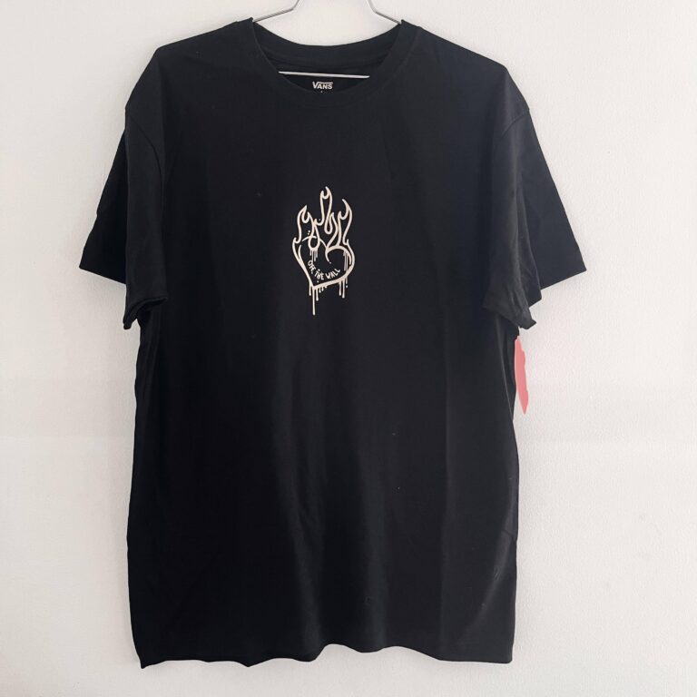 CAMISETA TSHIRT UNISEX HEART FLAME