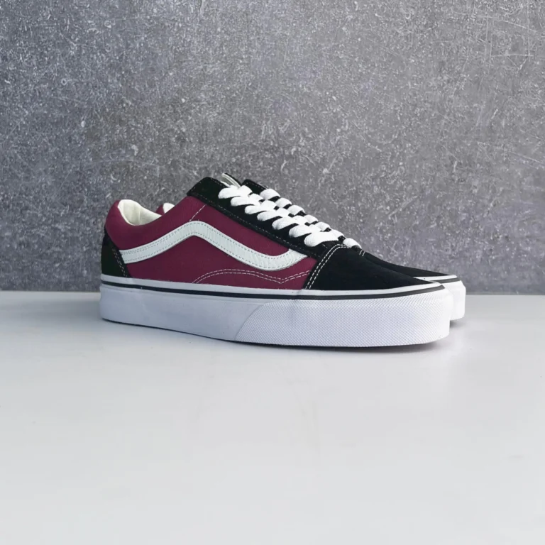 TENIS ZAPATILLAS OLD SKOOL VINO NEGRO