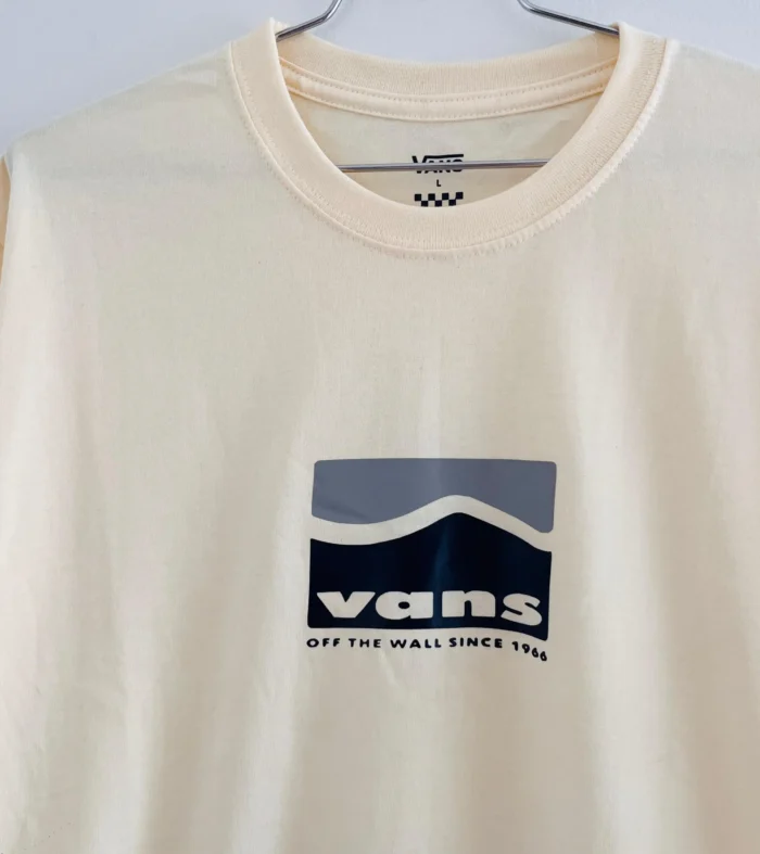 CAMISETA TSHIRT UNISEX SIDE STRIPE IN OFF WHITE