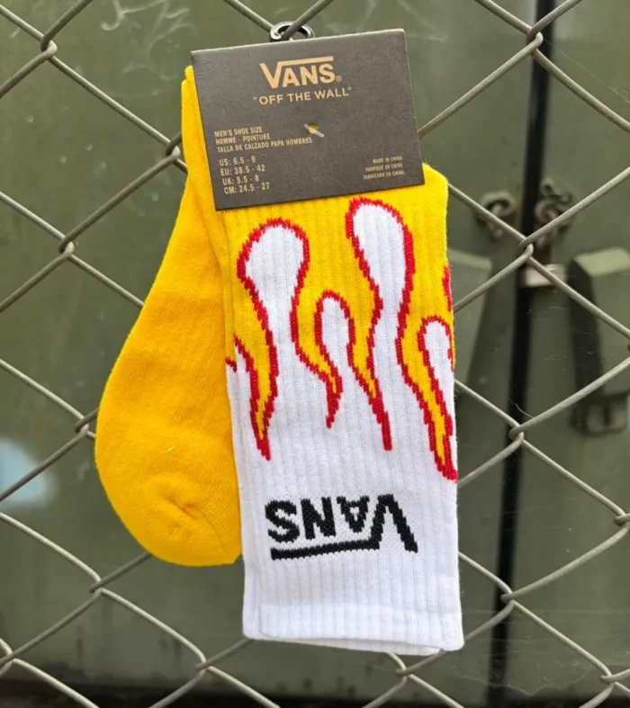 MEDIAS UNISEX FLAMES CREW