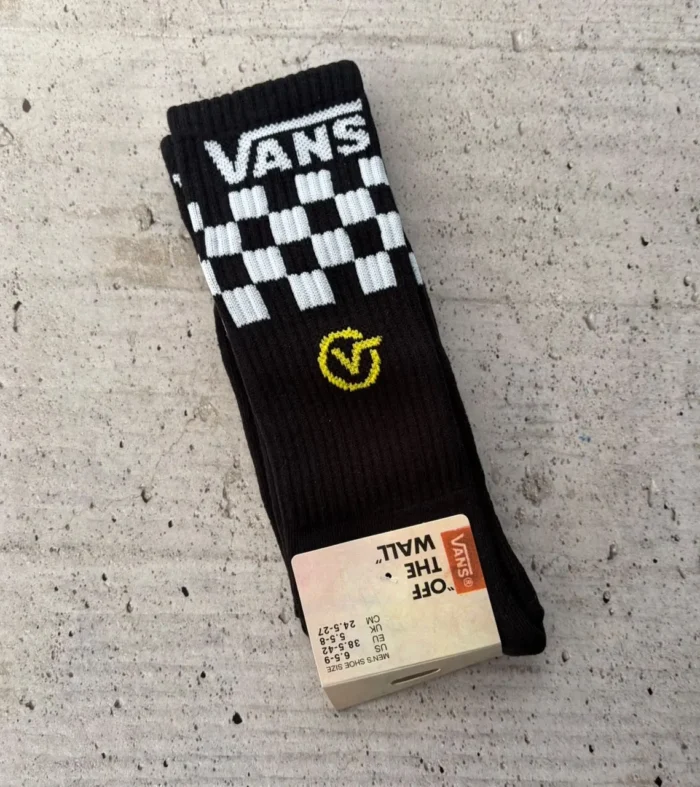 MEDIAS UNISEX V CHECKERBOARD CREW